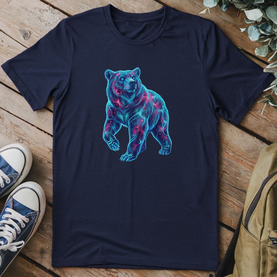 T-Shirt Navy / S Cosmic Bear Adventure T-Shirt