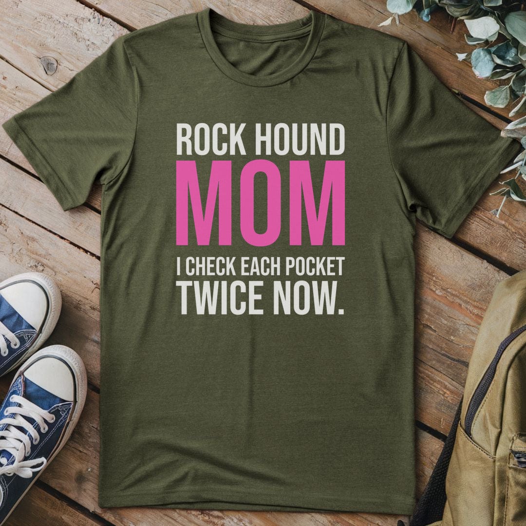 T-Shirt Military Green / S Rockhound Mom T-Shirt