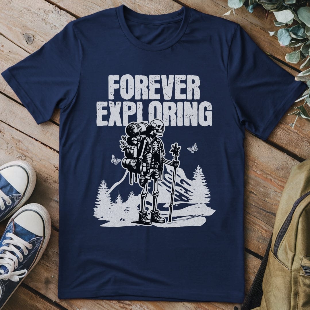 T-Shirt Navy / S Forever Exploring T-Shirt