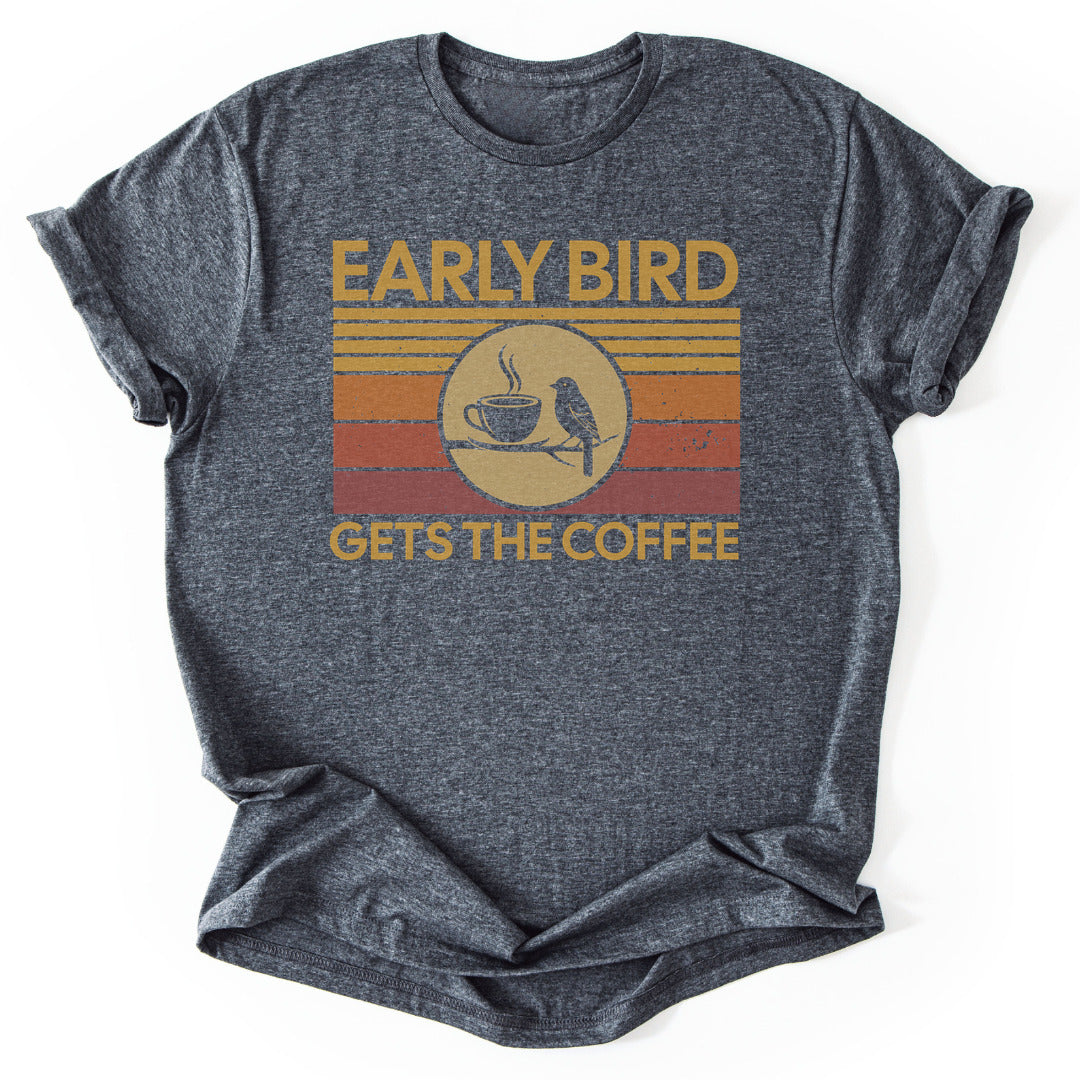 T-Shirt Dark Heather / S Early Birds T-Shirt