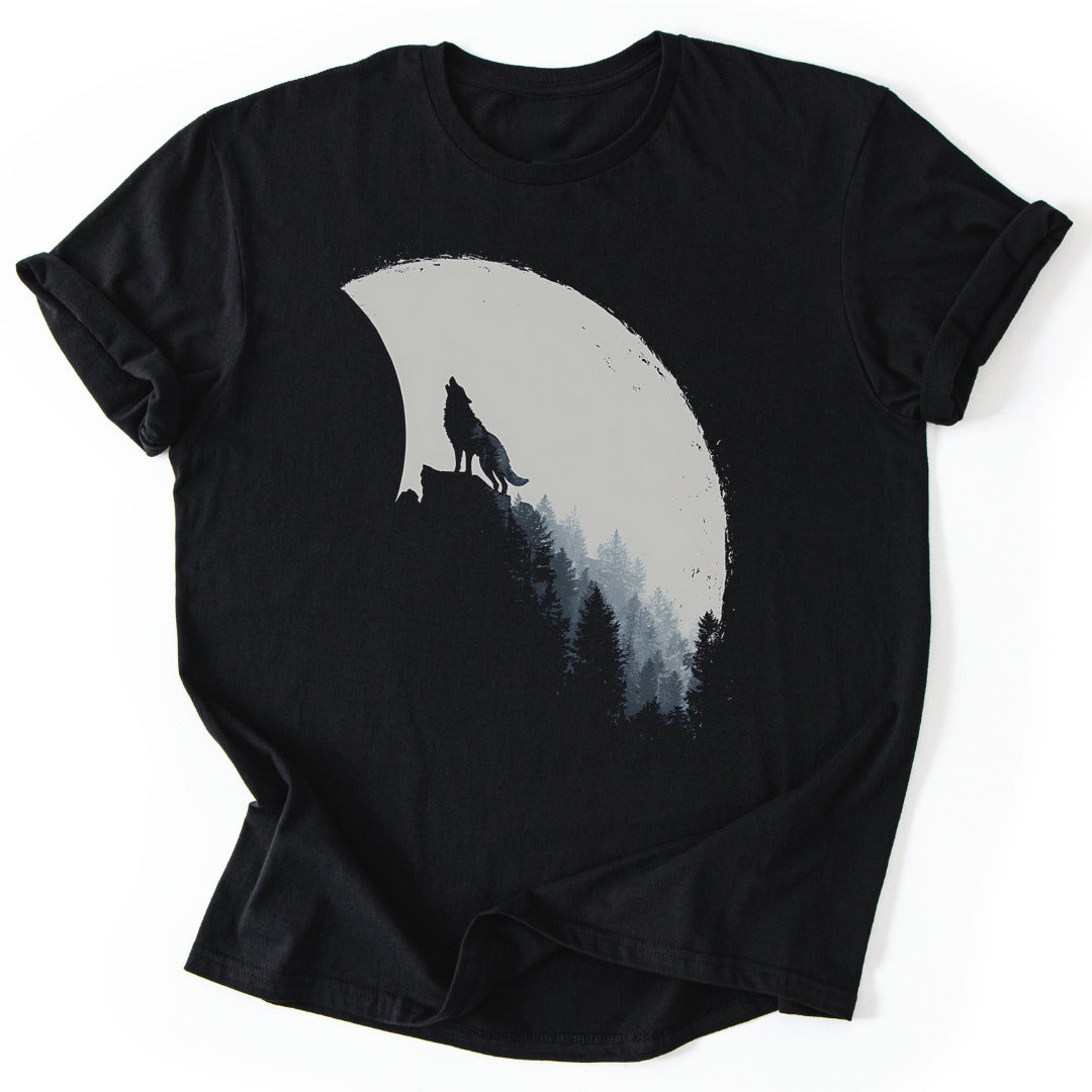 T-Shirt Black / S Moonlit Howl