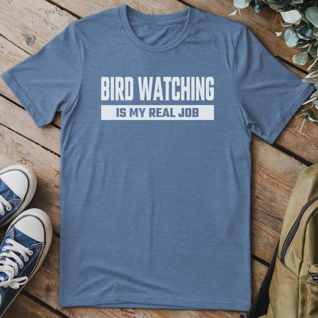 T-Shirt Heather Indigo / S Feathered Focus