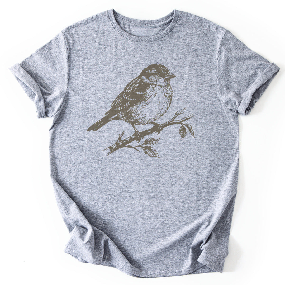 T-Shirt Sport Grey / S Whispering Sparrow