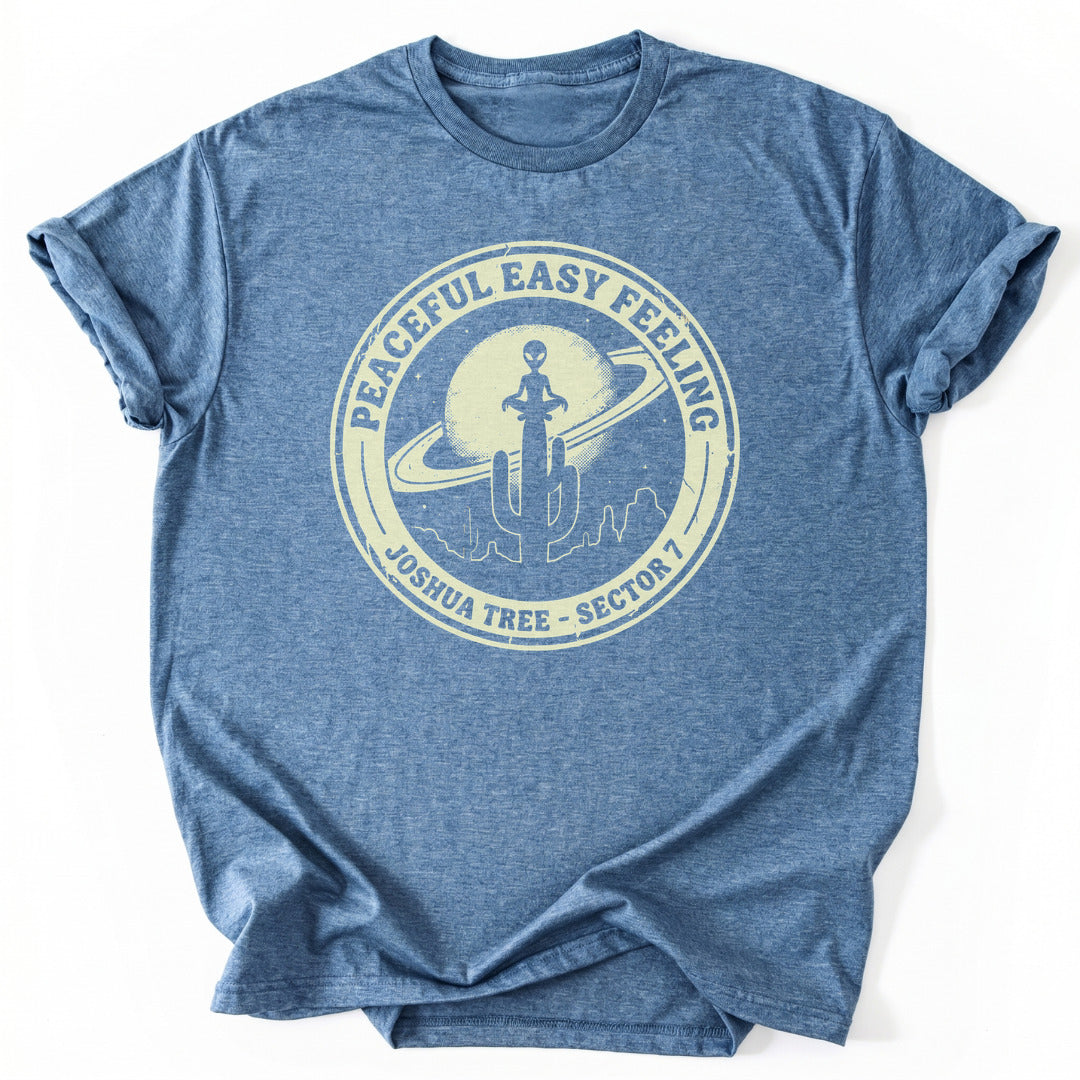 T-Shirt Heather Indigo / S Galactic Zen Escape