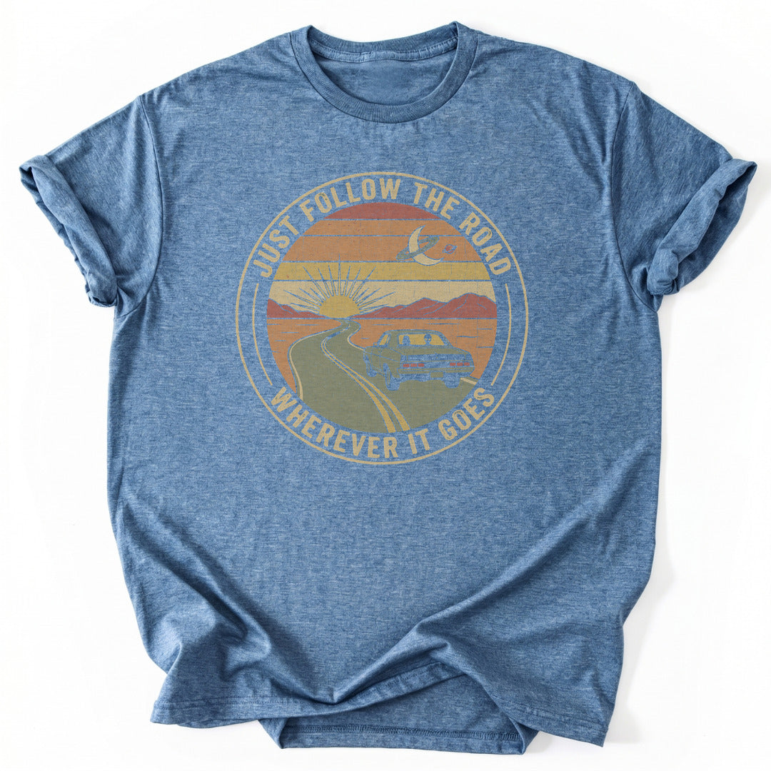 T-Shirt Heather Indigo / S Cosmic Journey