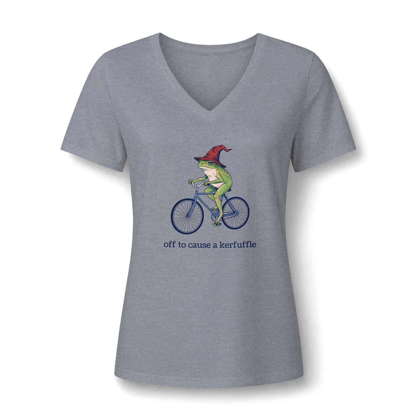 Frog Wizard Kerfuffle V-Neck