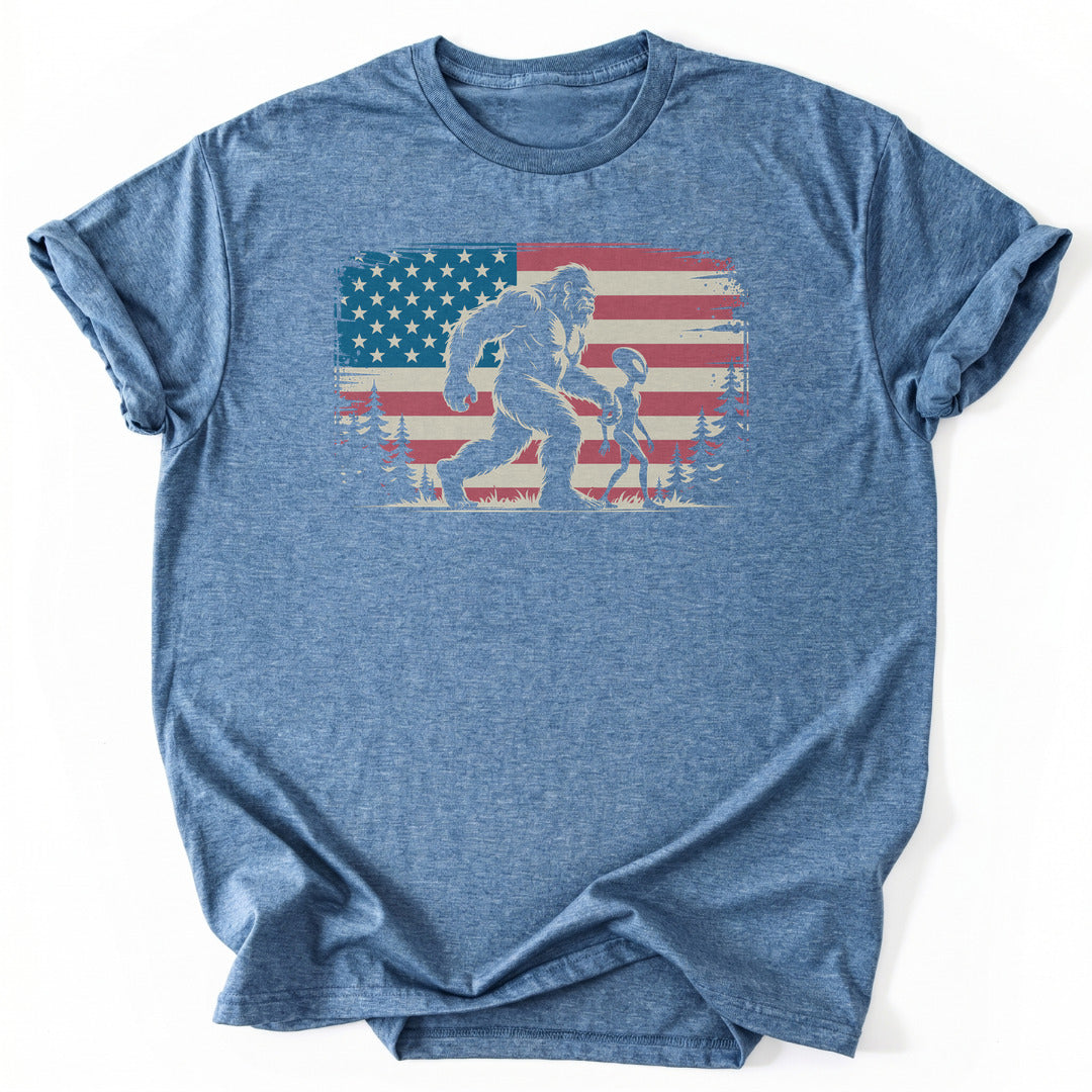 T-Shirt Heather Indigo / S Wilderness Allies
