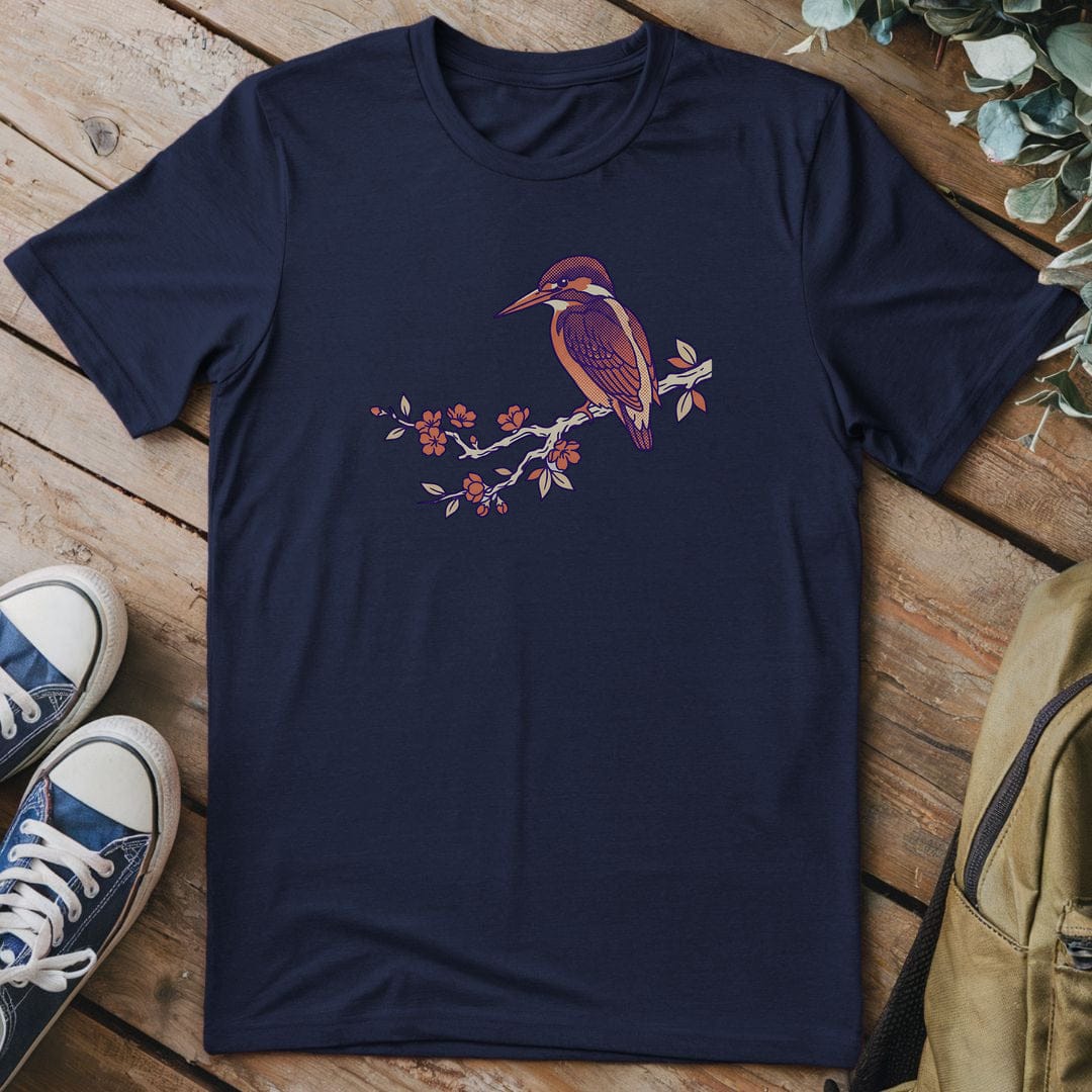 T-Shirt Navy / S Perch Blossom Visions