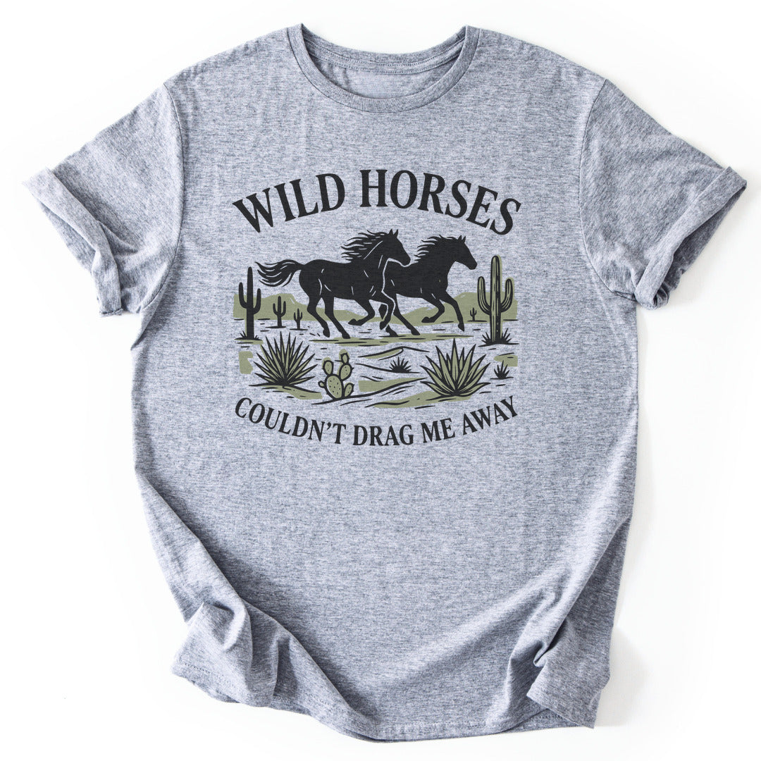 T-Shirt Sport Grey / S Desert Spirit Gallop