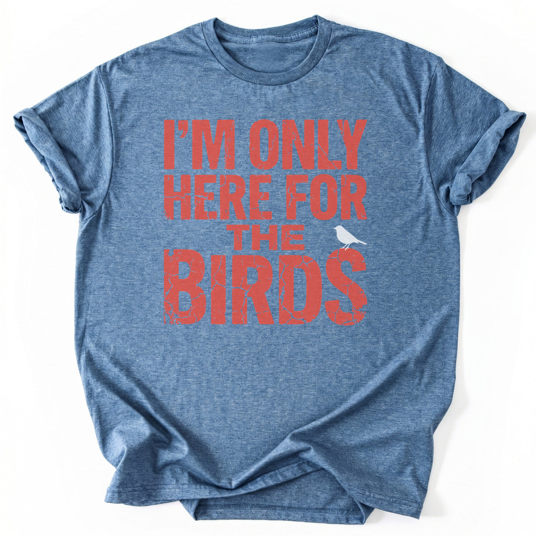 T-Shirt Heather Indigo / S Birds Only