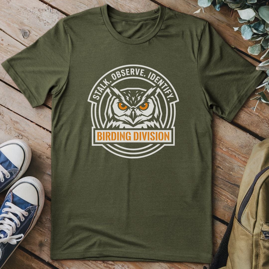 T-Shirt Military Green / S Owl Watch Brigade