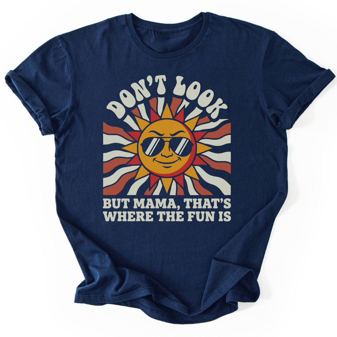 T-Shirt Navy / S Sunshine Rebel