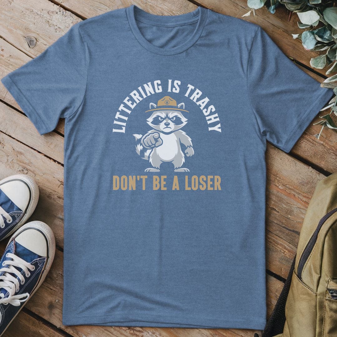 T-Shirt Heather Indigo / S Trashless Trooper