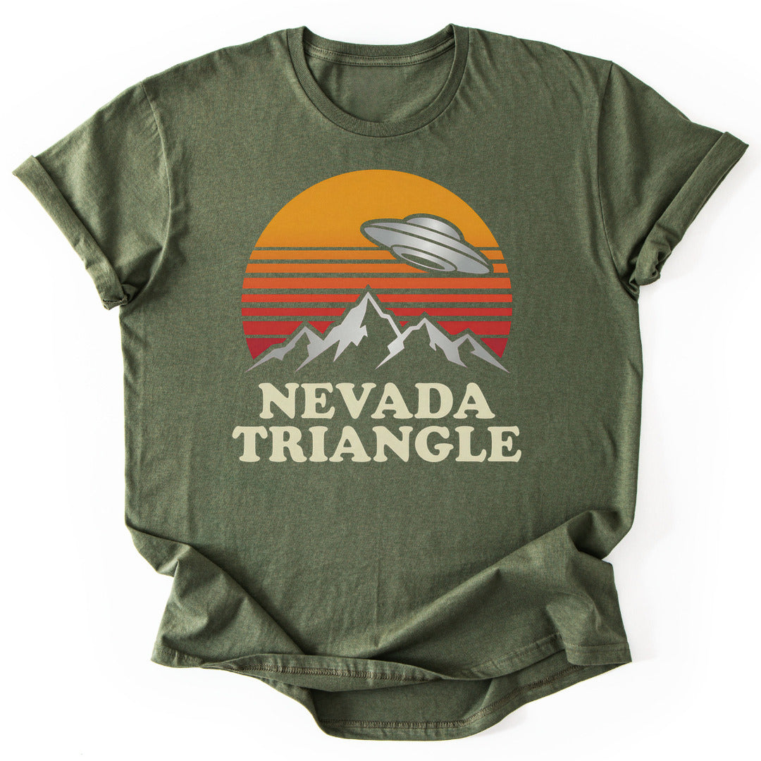 T-Shirt Military Green / S Alien Sunset Mystique