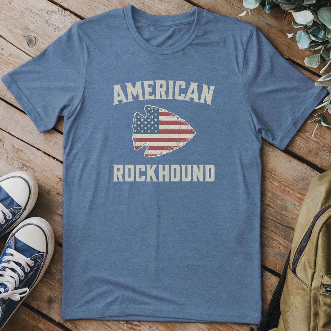 T-Shirt Heather Indigo / S American Rockhound