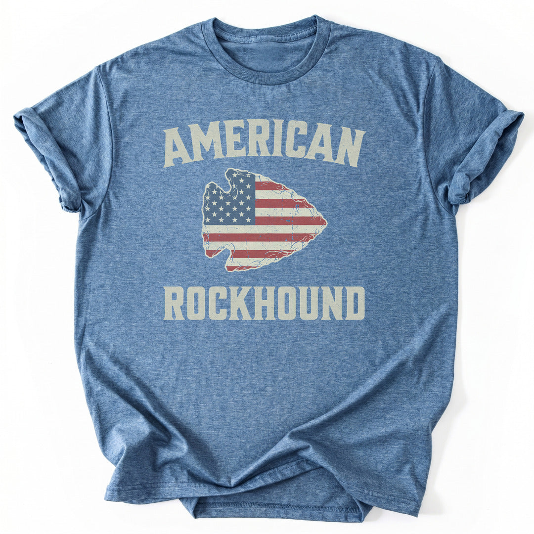 T-Shirt Heather Indigo / S American Rockhound