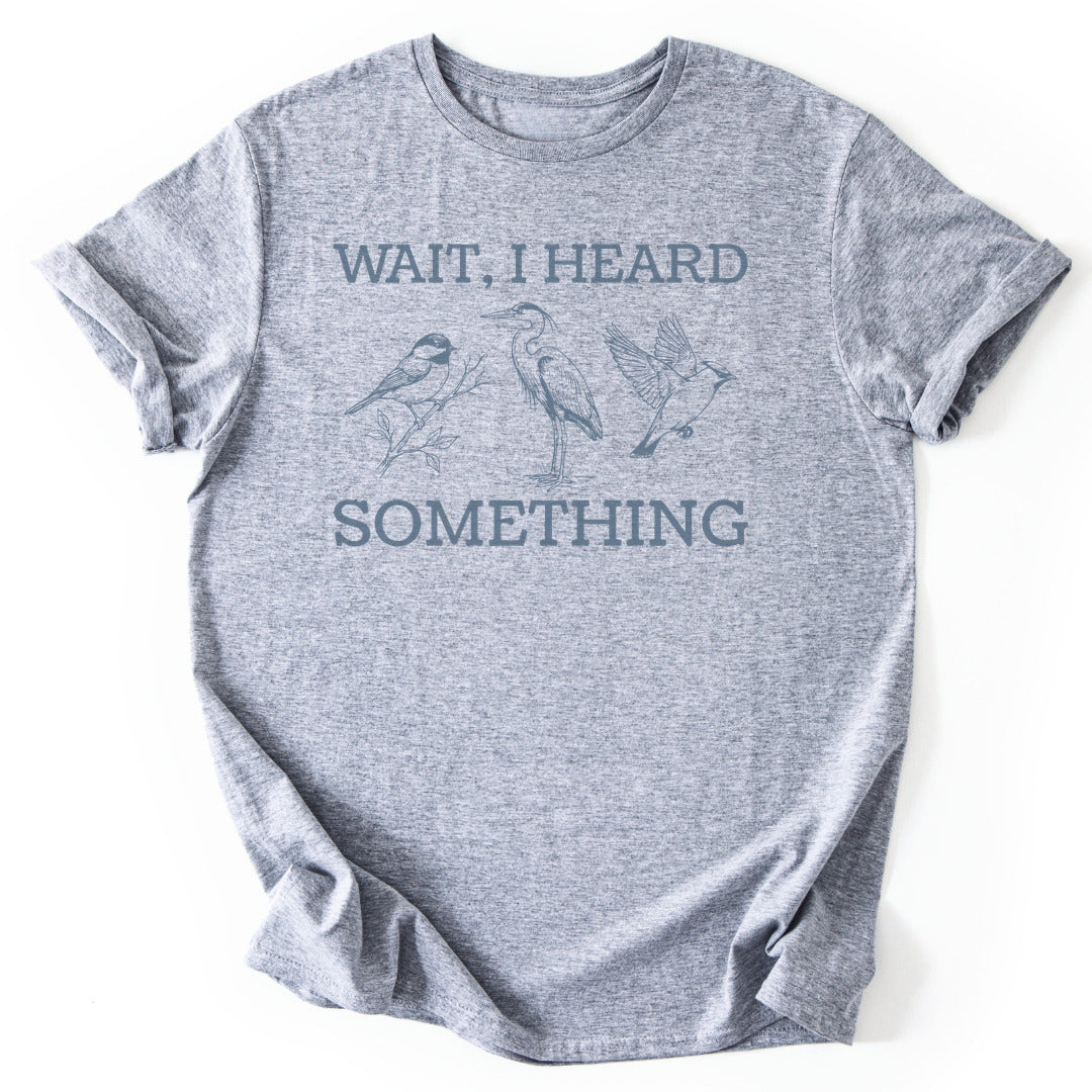T-Shirt Sport Grey / S Birdwatchers Whimsy