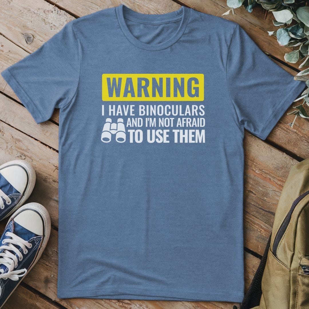 T-Shirt Heather Indigo / S Binoculars Brigade