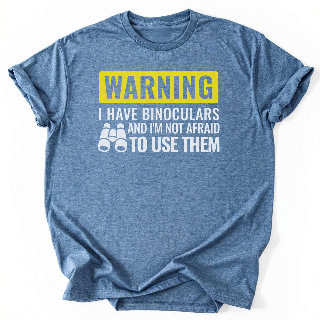 T-Shirt Heather Indigo / S Binoculars Brigade