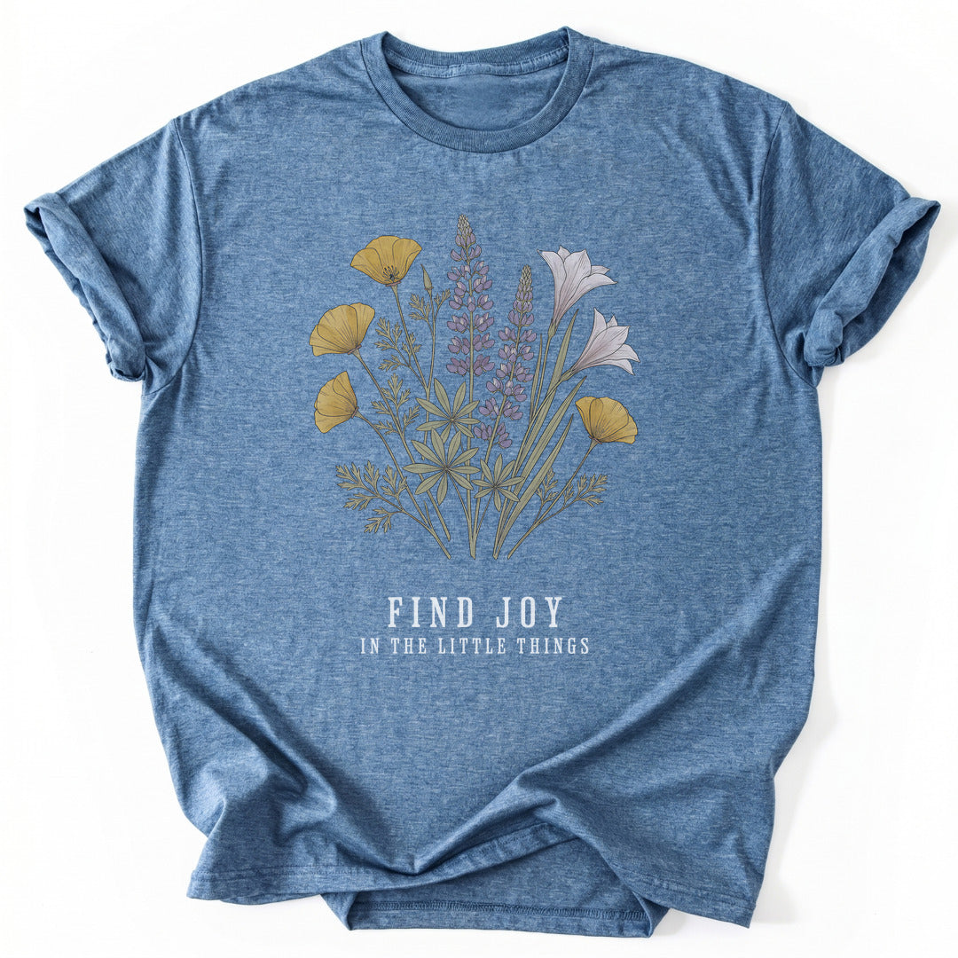 T-Shirt Heather Indigo / S Blossom Bliss