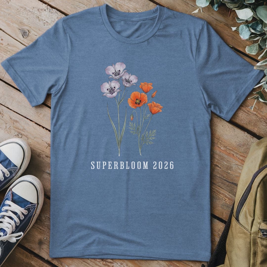 T-Shirt Heather Indigo / S Superbloom 2026