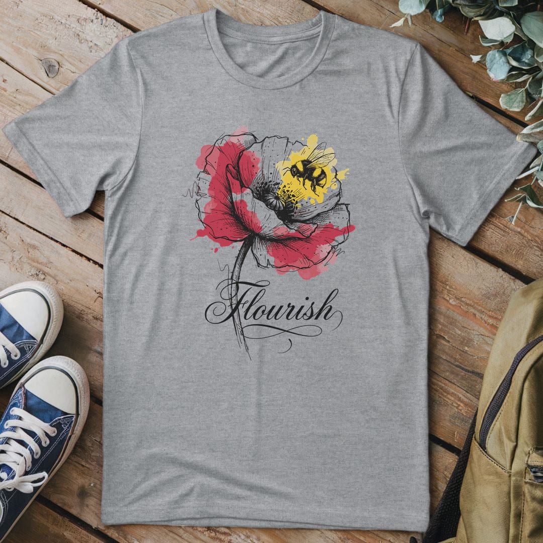 T-Shirt Sport Grey / S Poppy Buzz