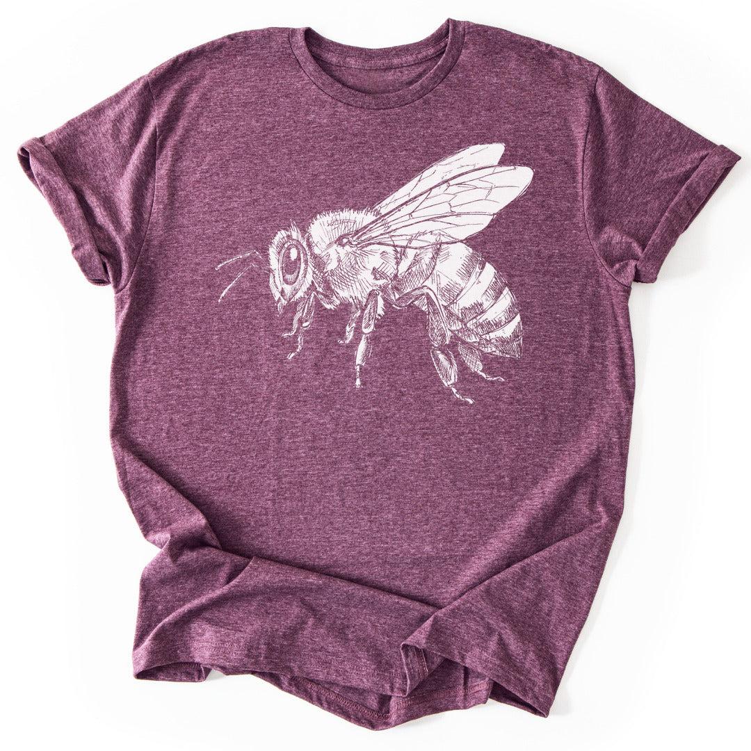 T-Shirt Heather Maroon / S Honeyed Wings