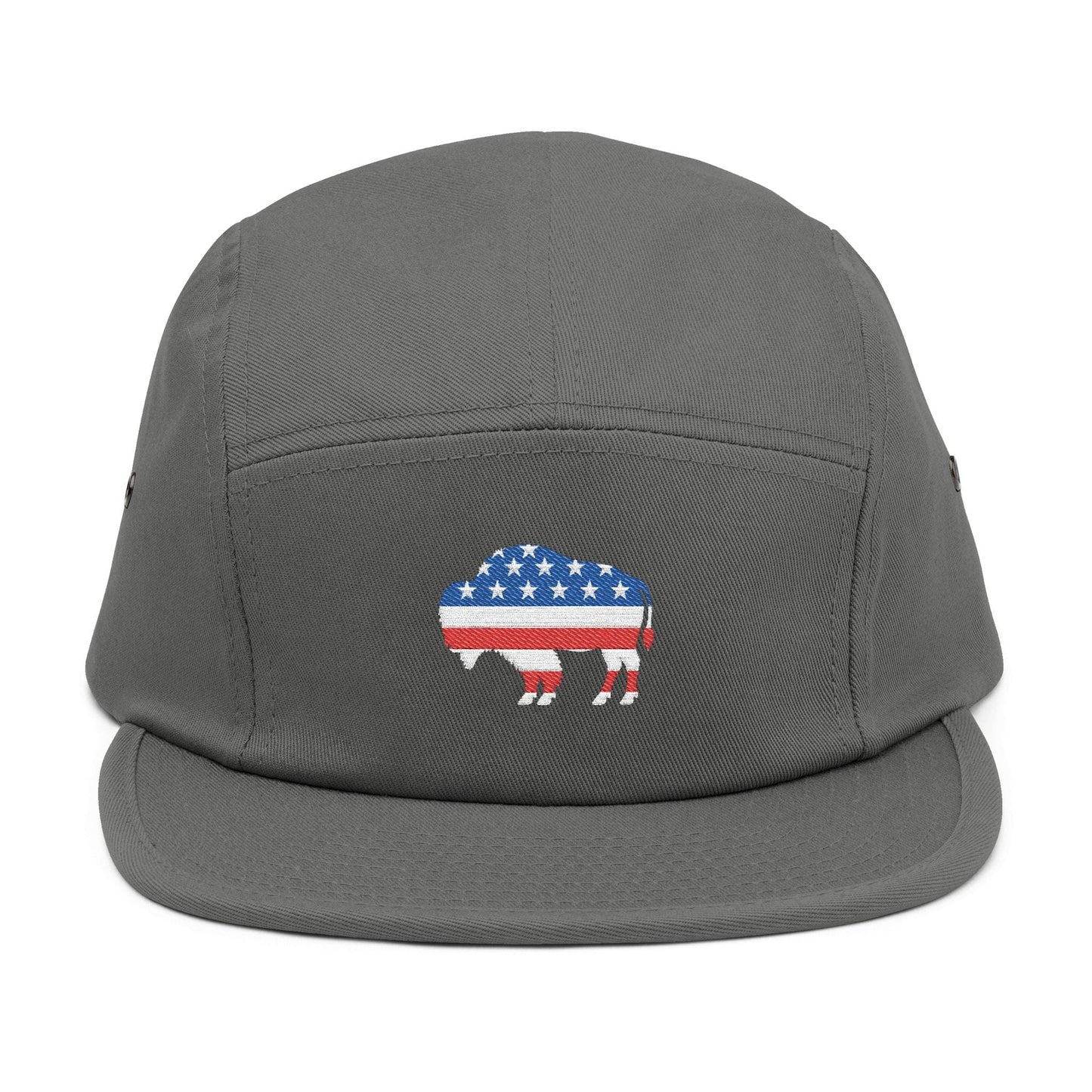 Hats 5 Panel Cap - Bison