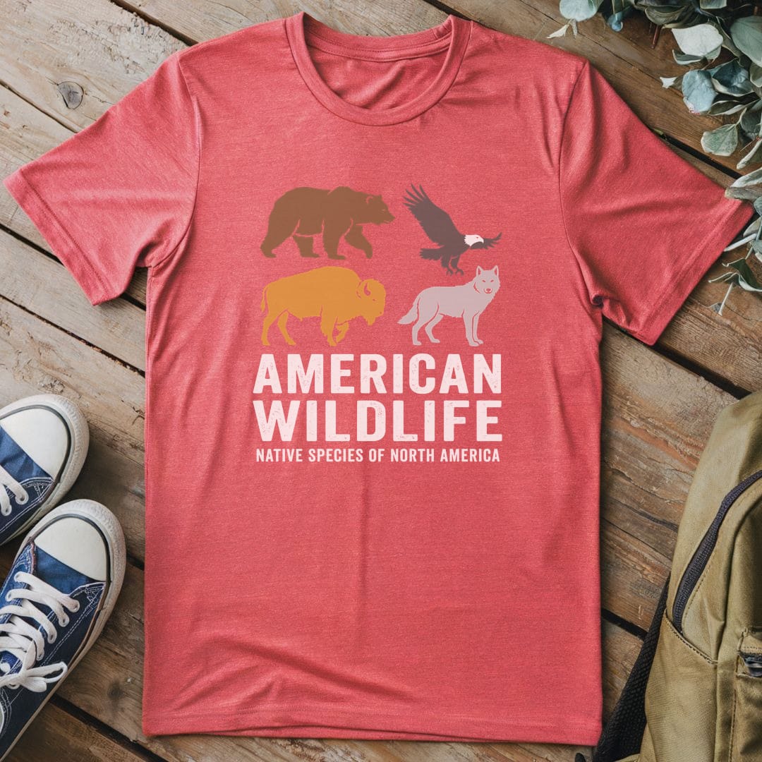 T-Shirt Heather Red / S Untamed Frequencies