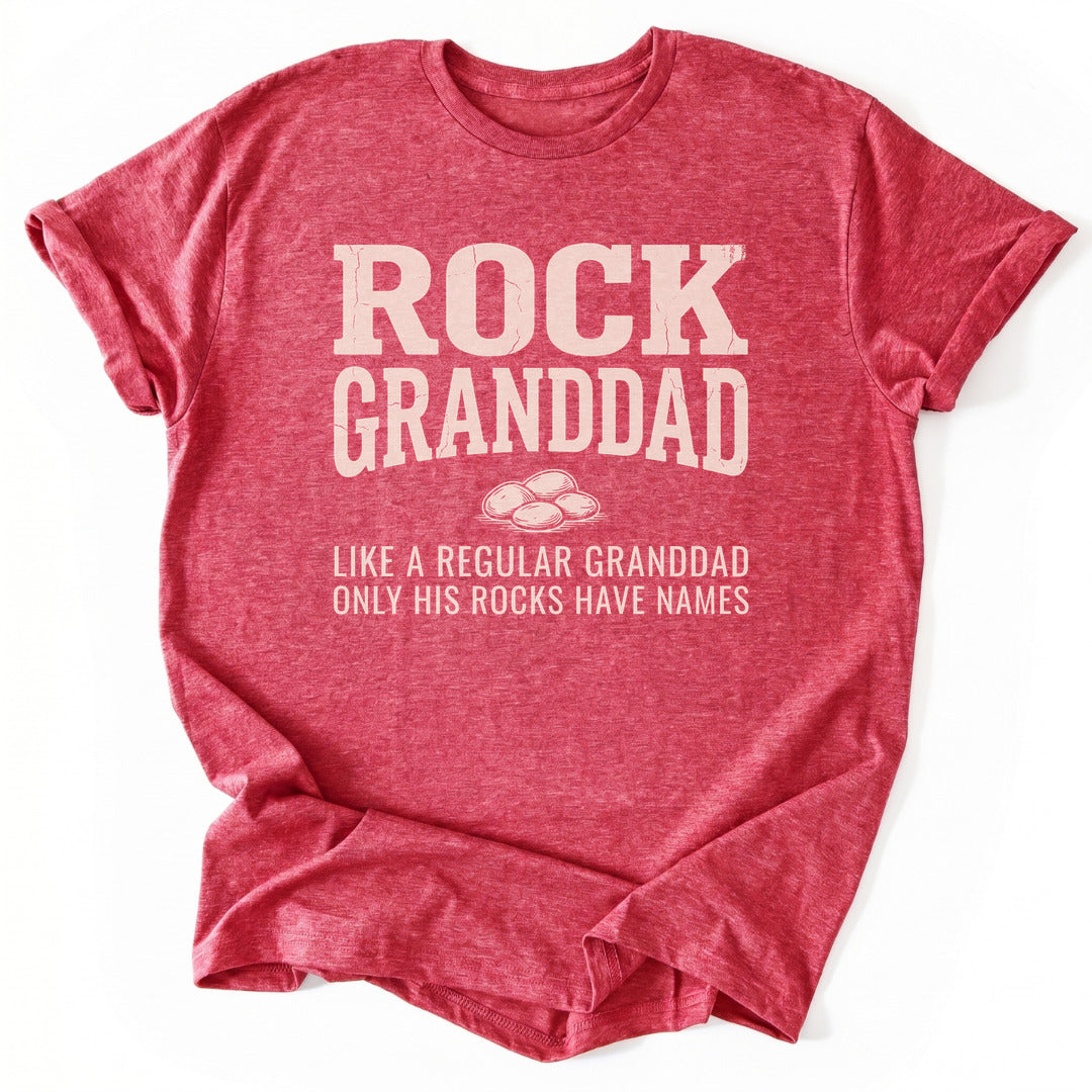 T-Shirt Heather Red / S Named