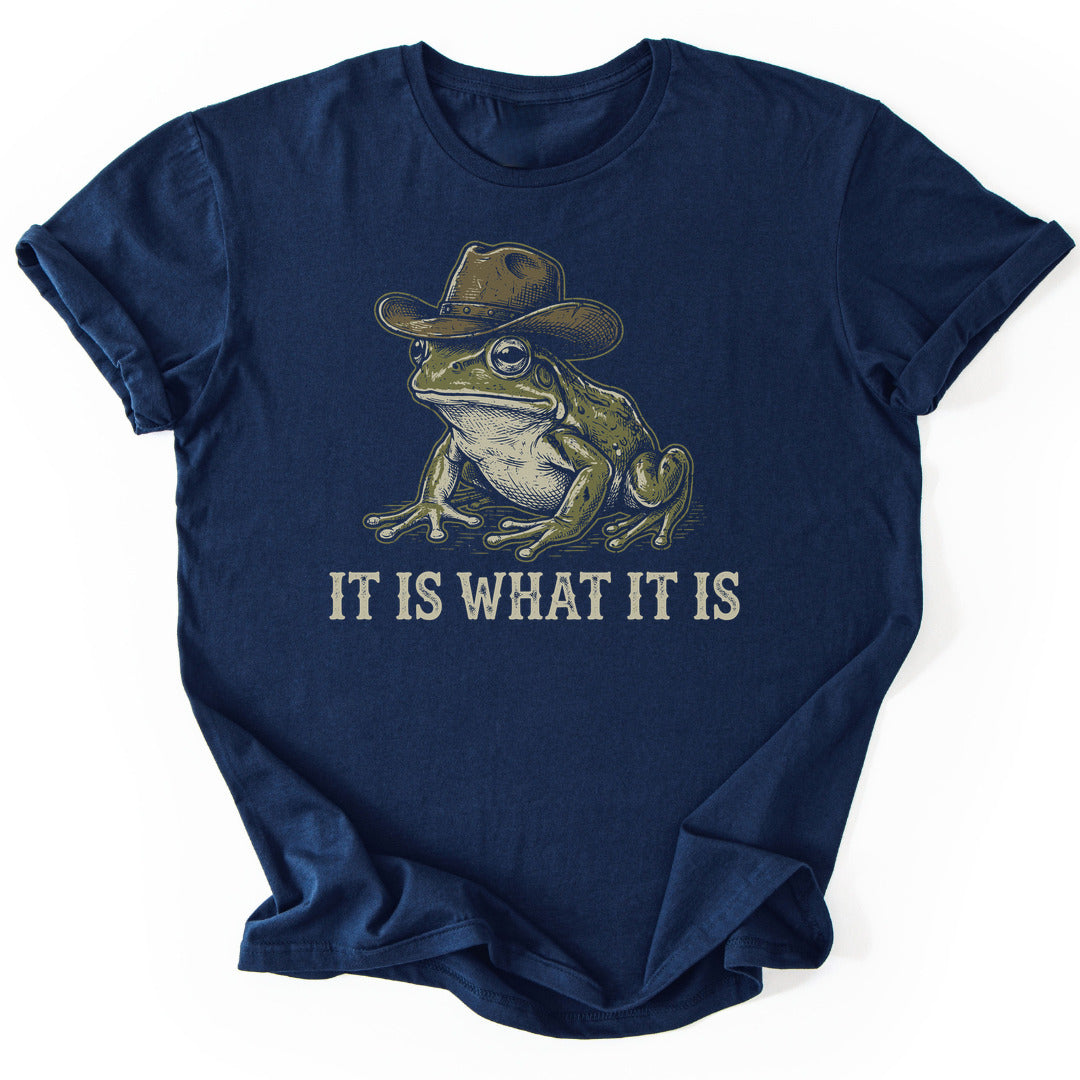 T-Shirt Navy / S It Is What It Is
