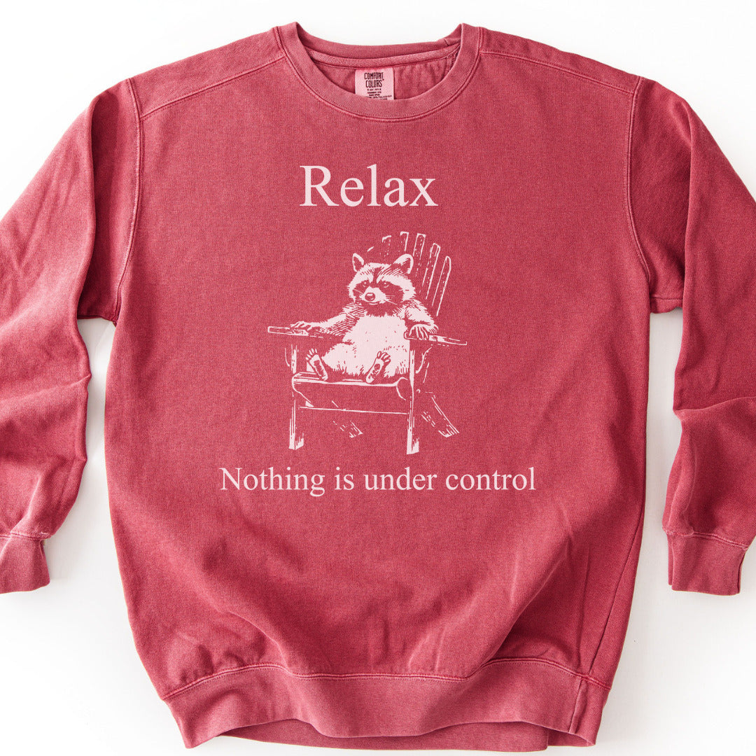 Surrender Premium Sweatshirt - Crimson