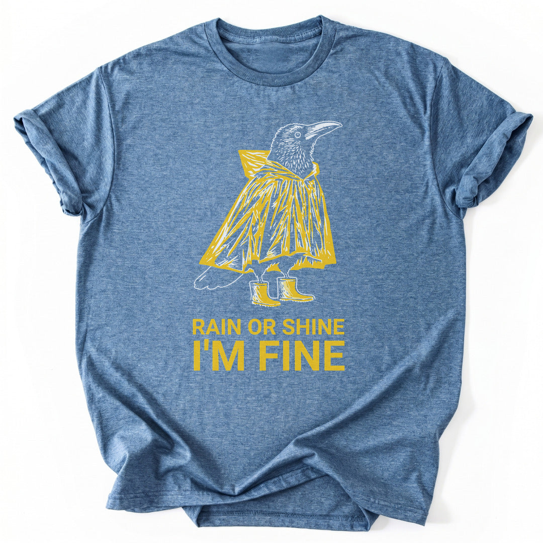 T-Shirt Heather Indigo / S Rain Or Shine