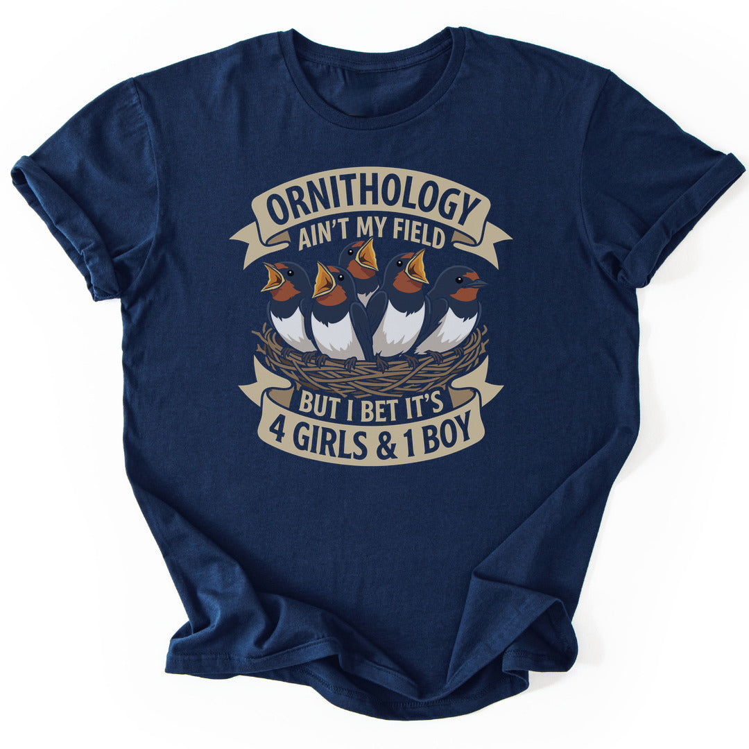 T-Shirt Navy / S Four Girls