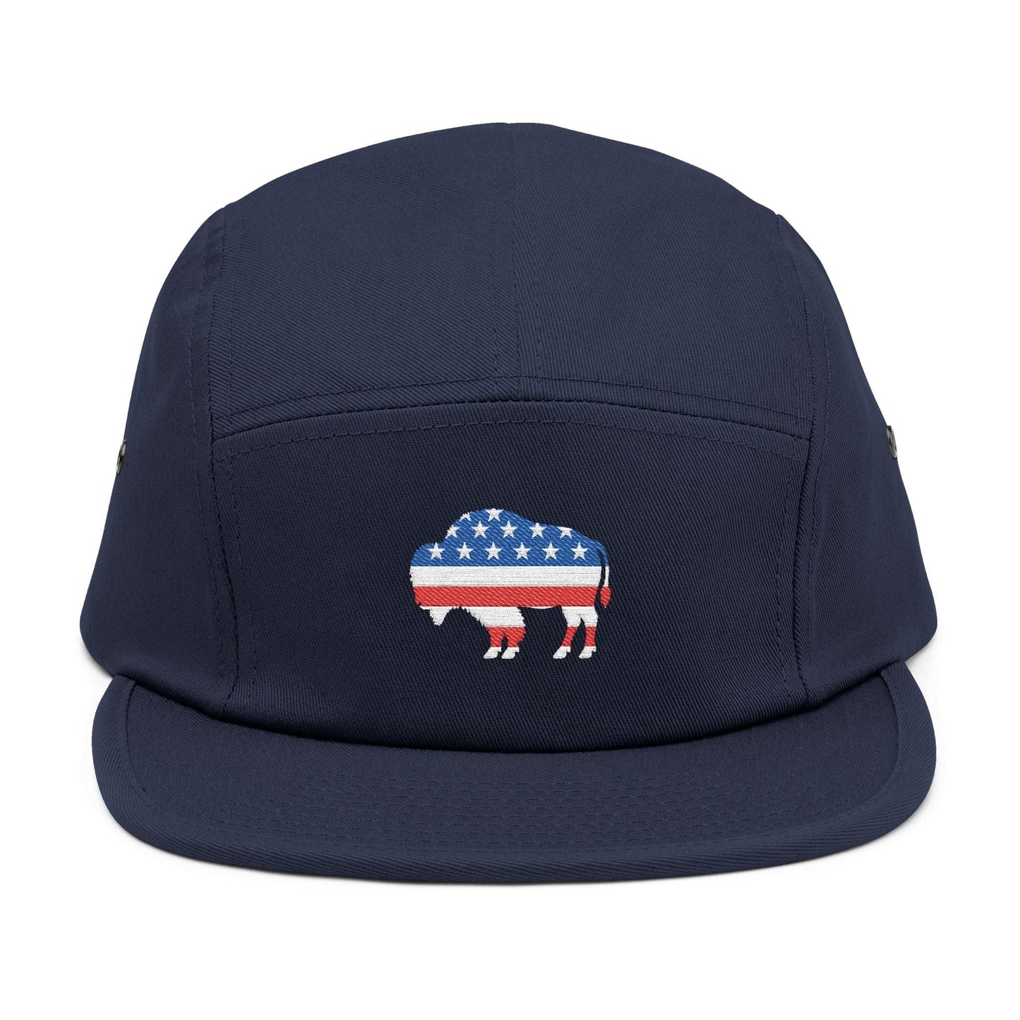 Hats 5 Panel Cap - Bison