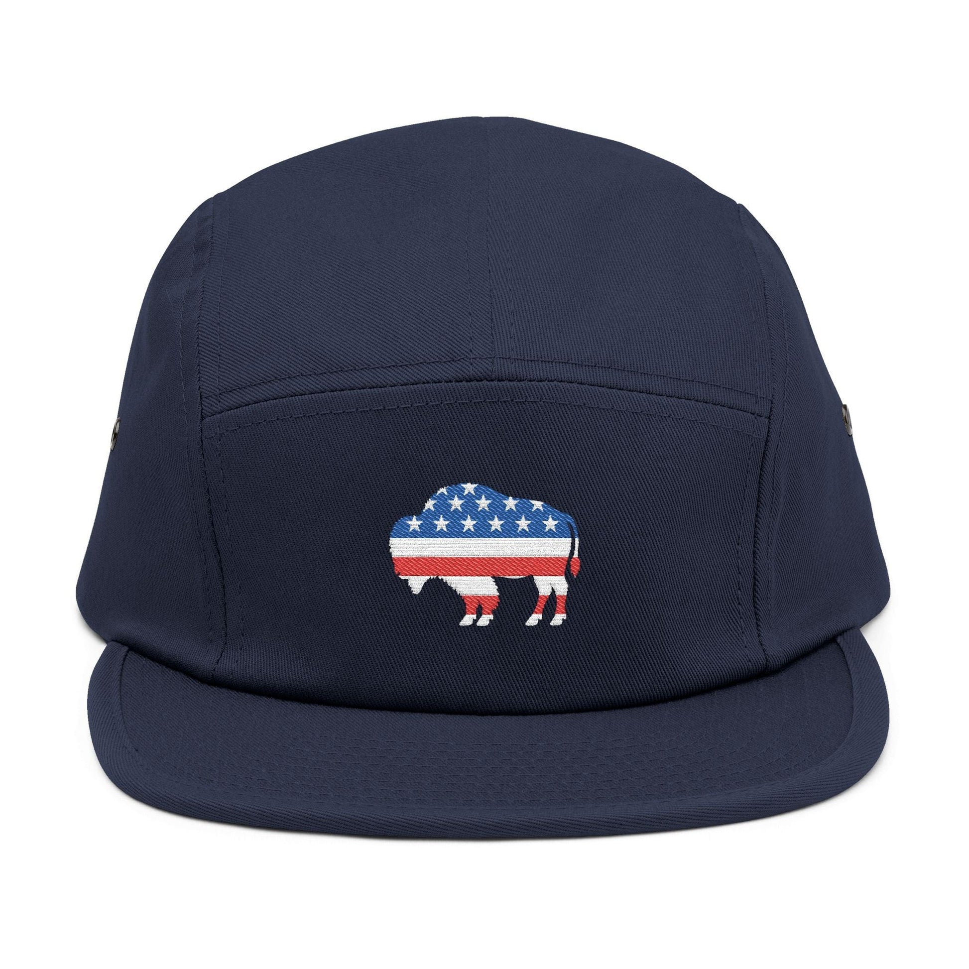 Hats 5 Panel Cap - Bison