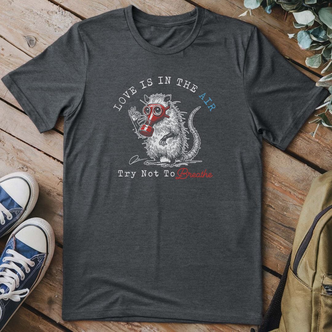 T-Shirt Dark Heather / S Breathe Deep