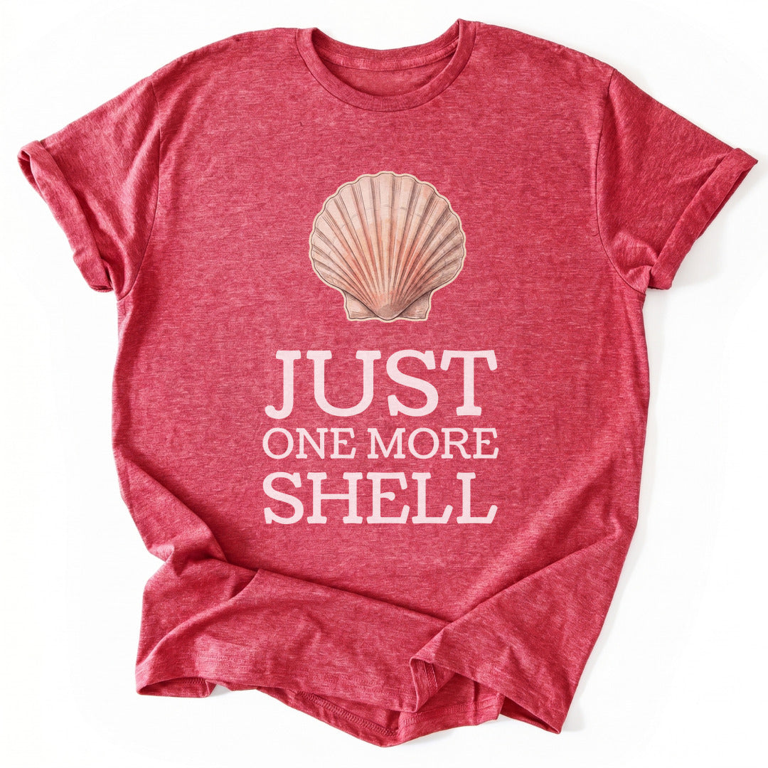 T-Shirt Heather Red / S One More Shell