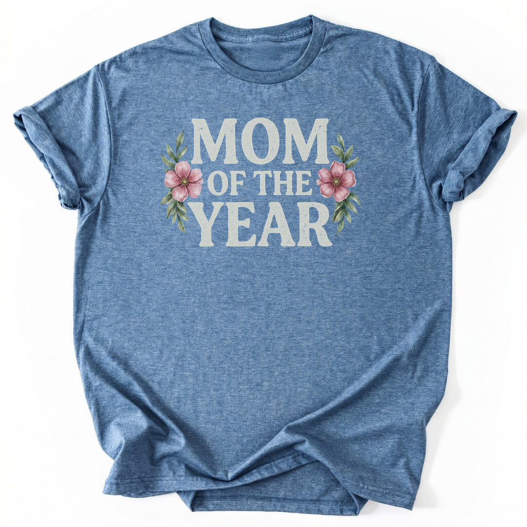 T-Shirt Heather Indigo / S Mom Of The Year