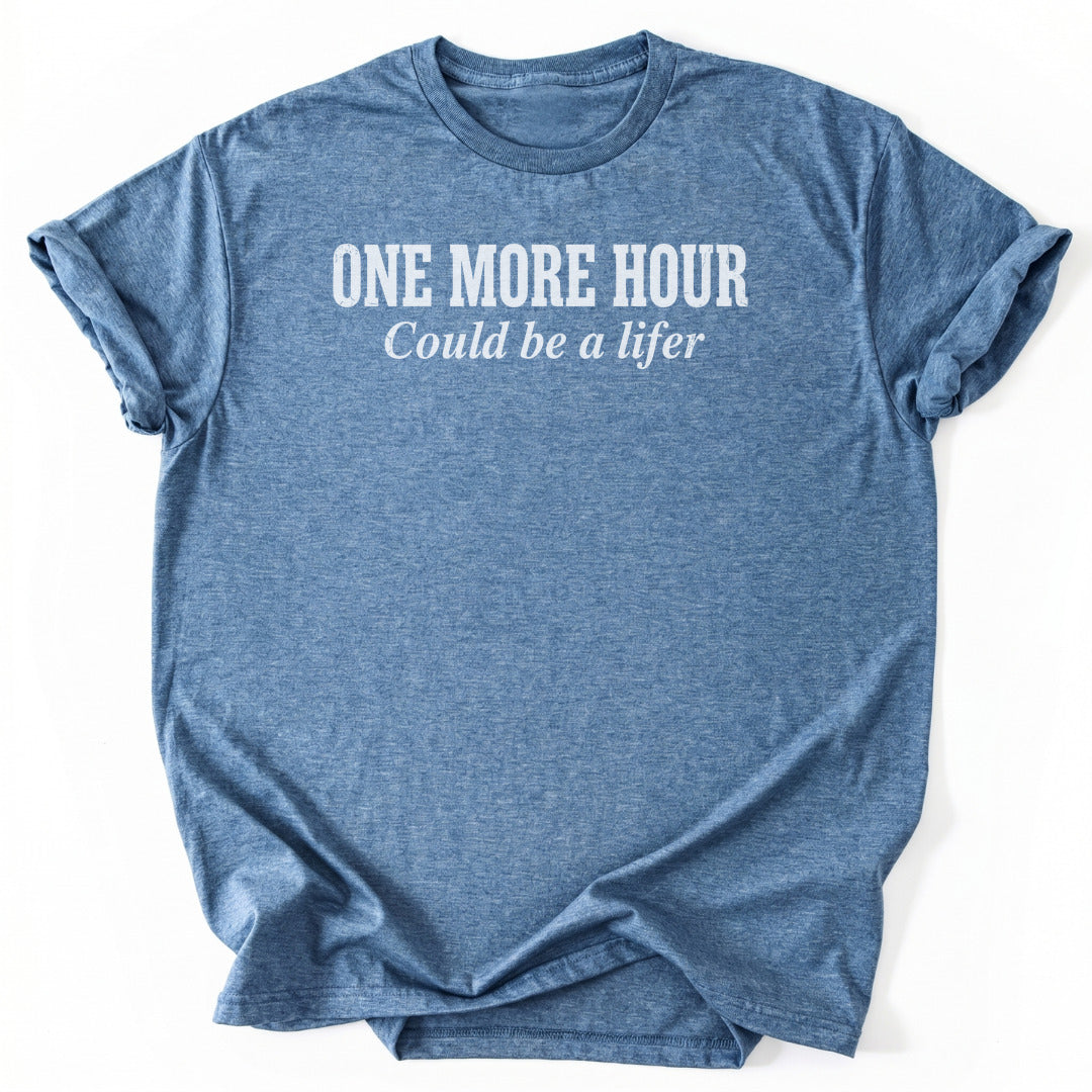T-Shirt Heather Indigo / S Golden Hour