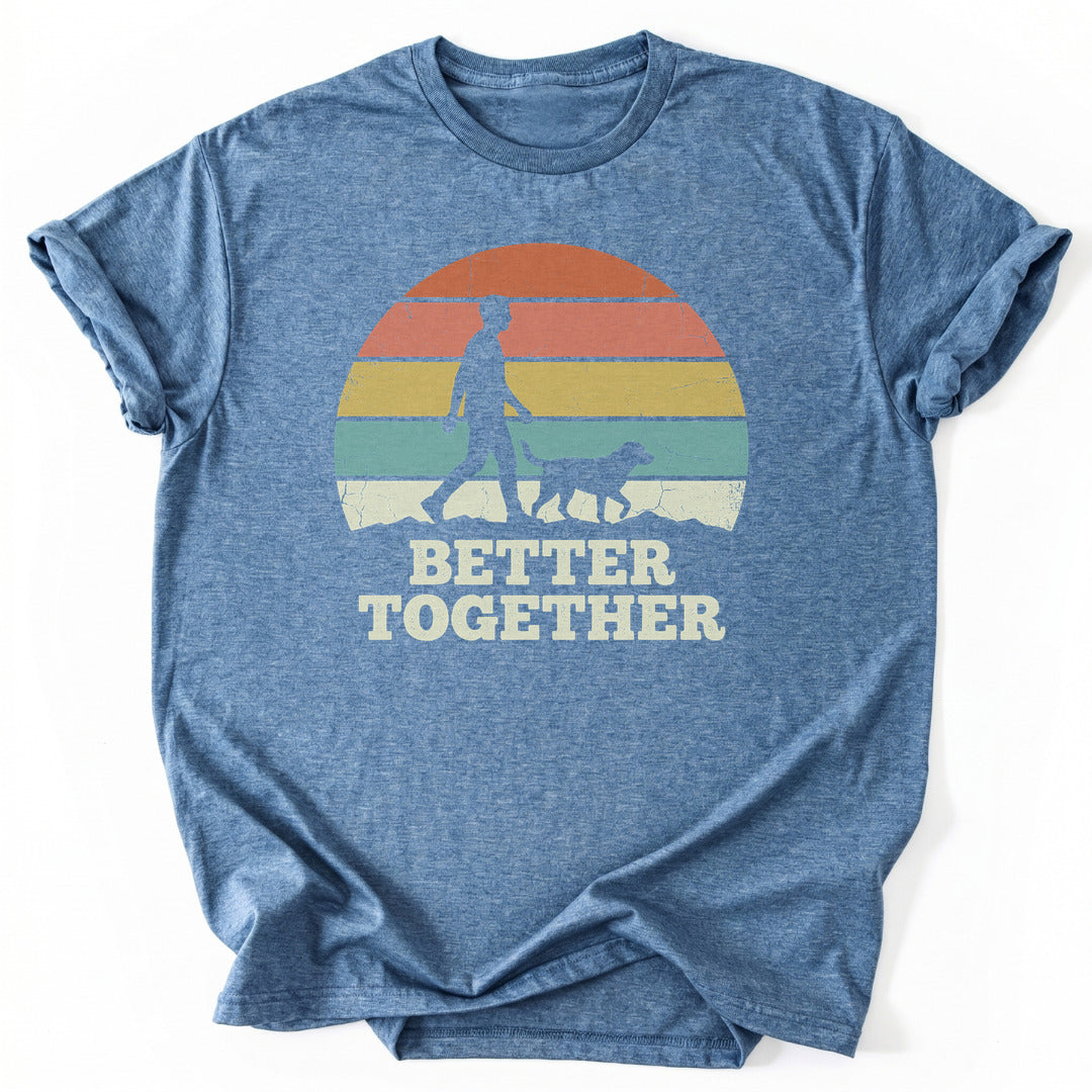 T-Shirt Heather Indigo / S Shared Path