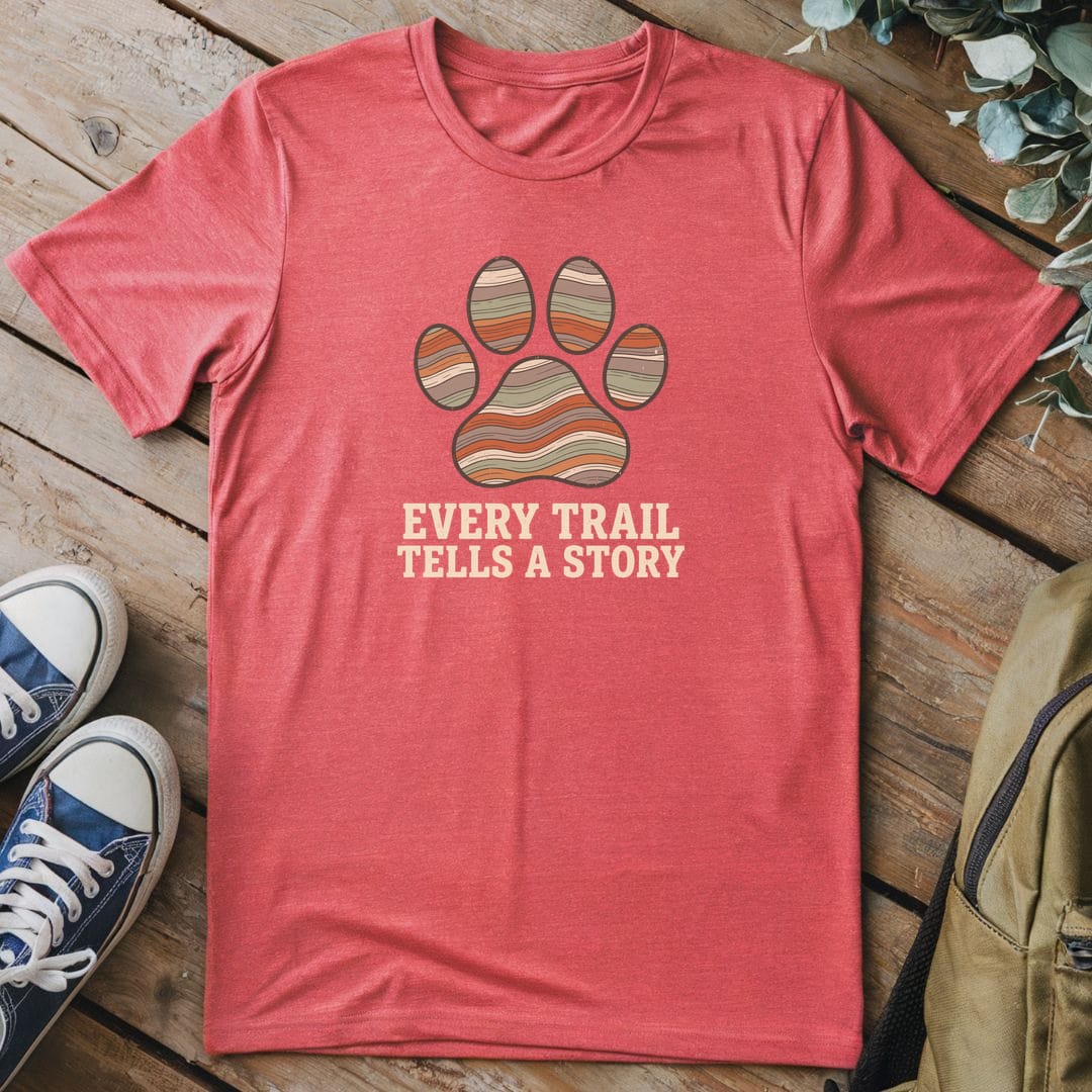 T-Shirt Heather Red / S Every Story