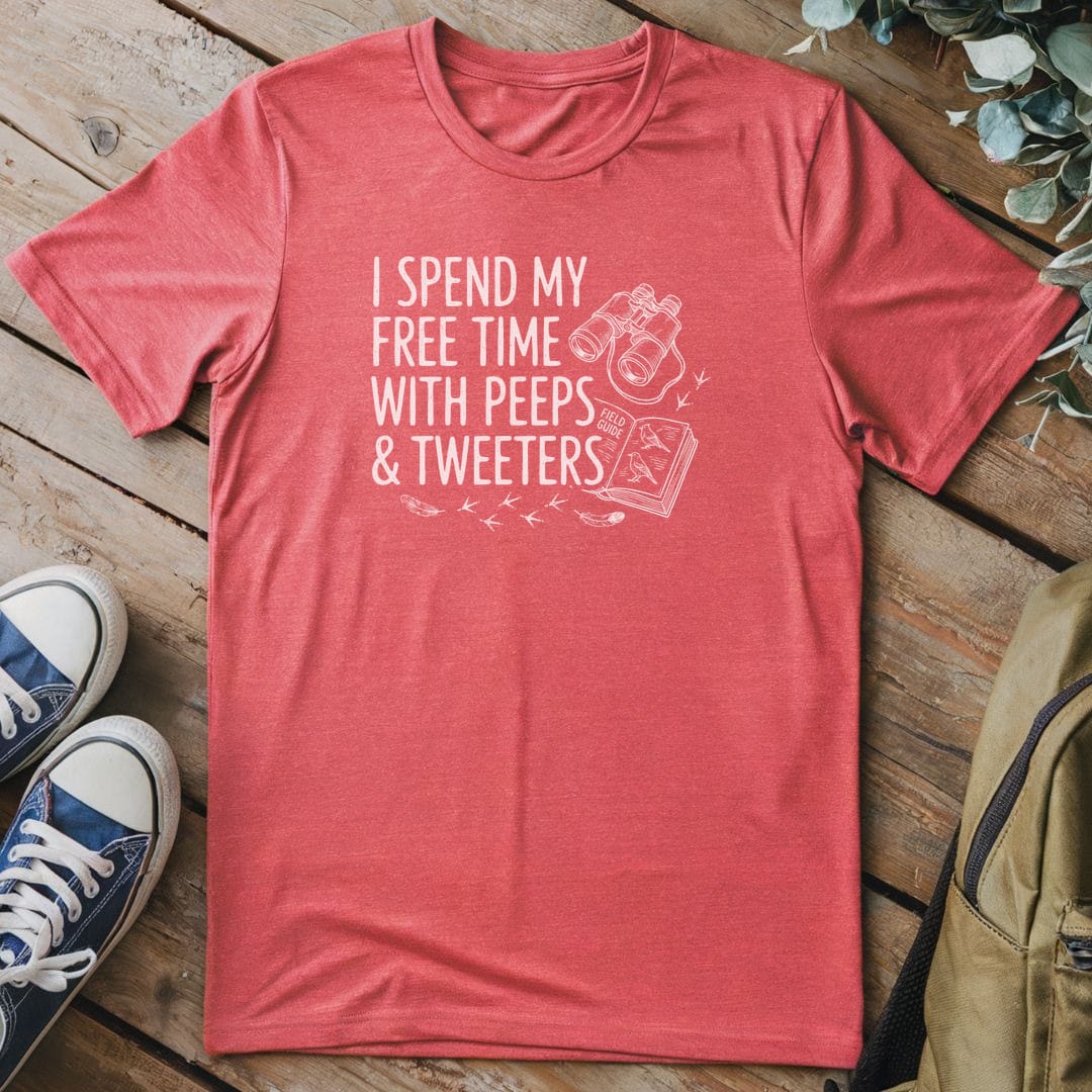 T-Shirt Heather Red / S Silent Observers