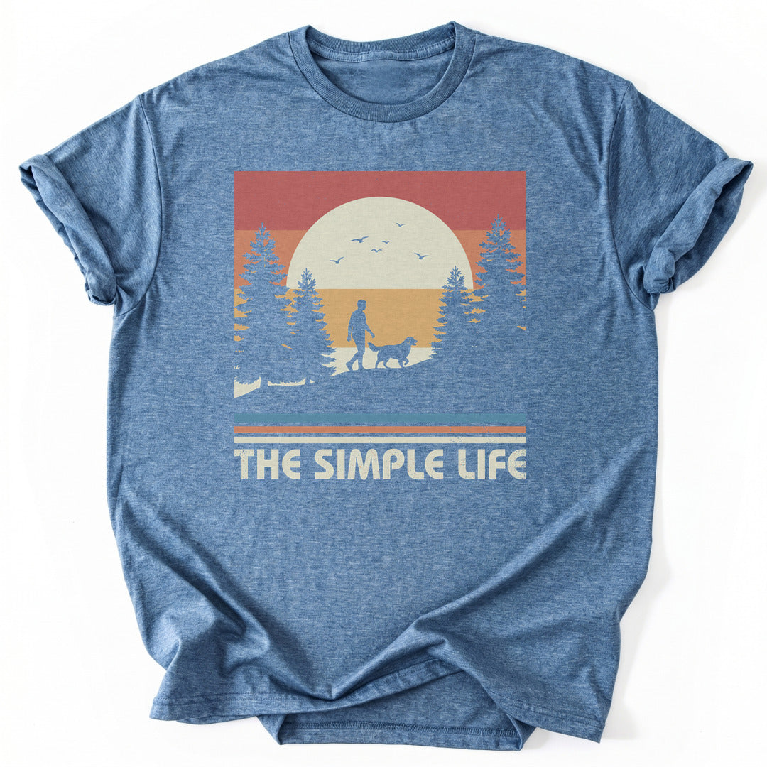 T-Shirt Heather Indigo / S Daily Sacred