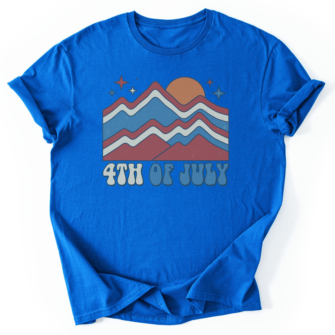T-Shirt Royal / S Independent Mountains