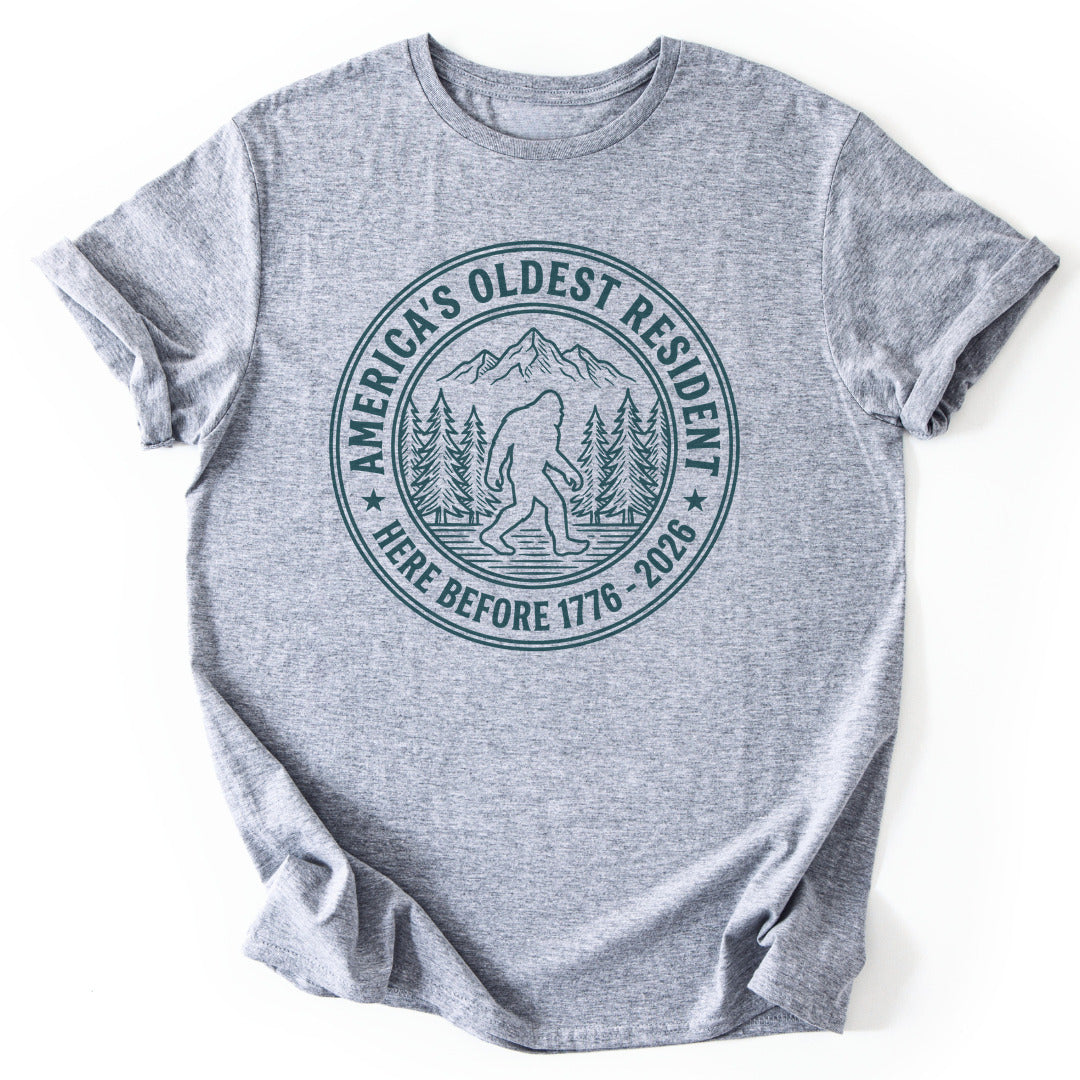 T-Shirt Sport Grey / S Oldest Resident