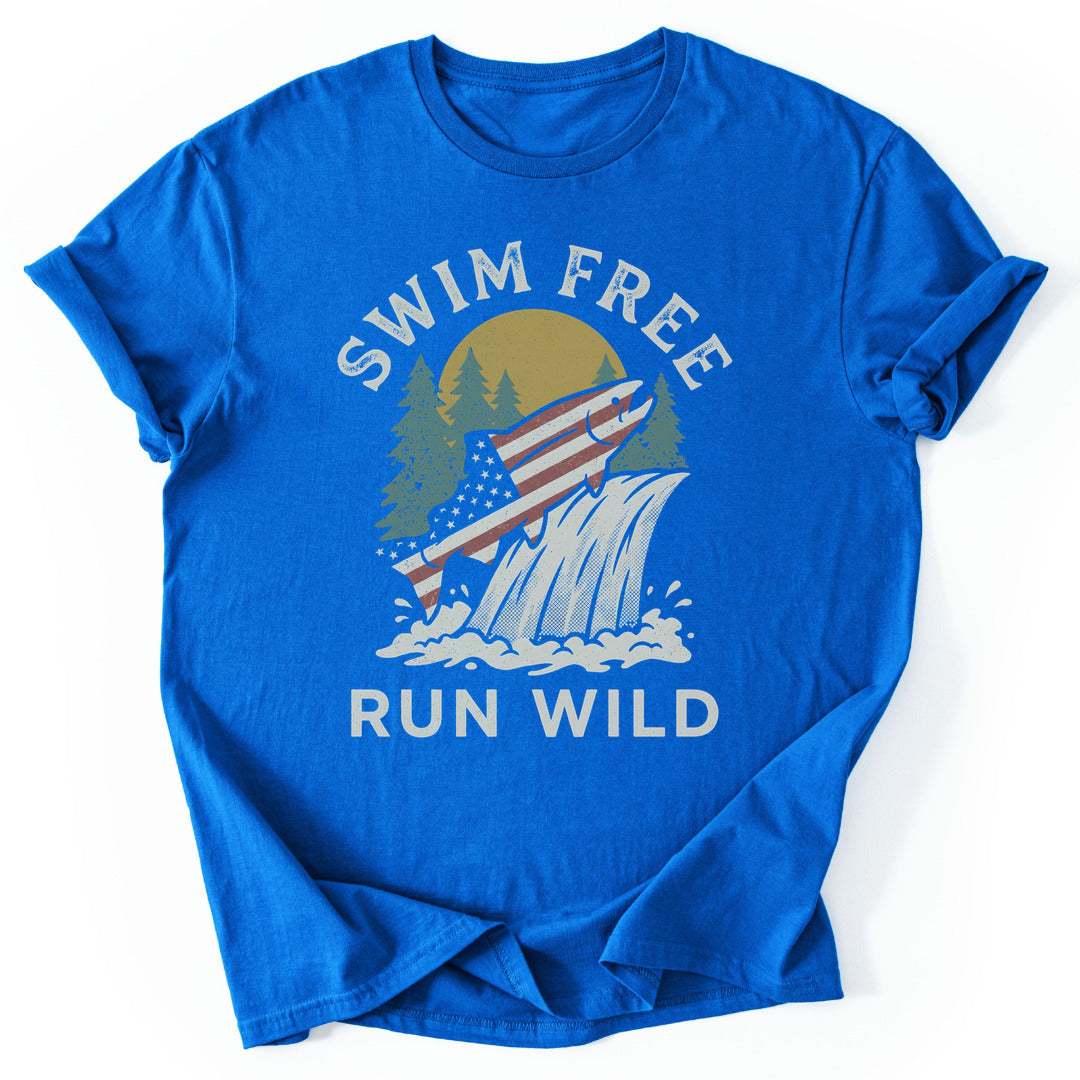 T-Shirt Royal / S Upstream