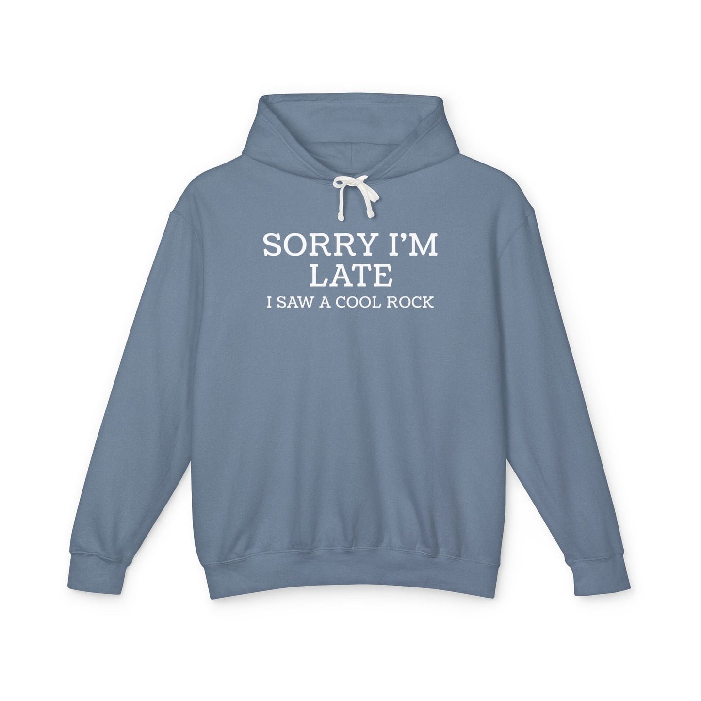 Hoodie Blue Jean / S Sorry Rocks Premium Hoodie