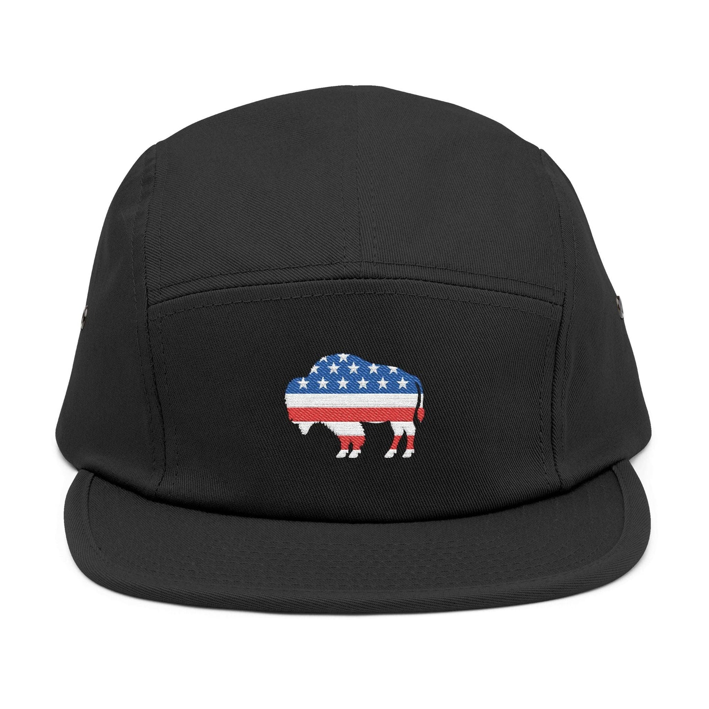 Hats 5 Panel Cap - Bison