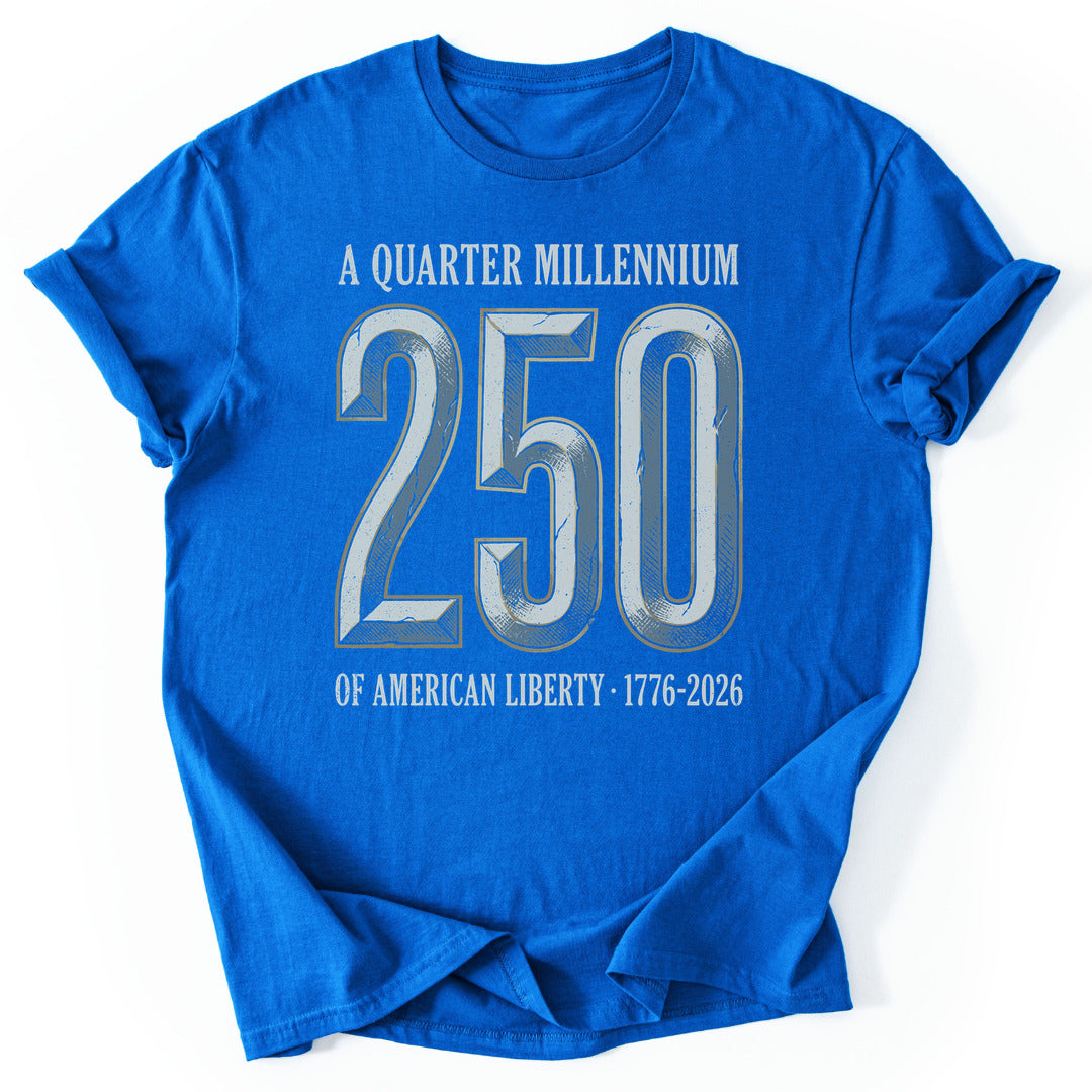 T-Shirt Royal / S 250 Liberty